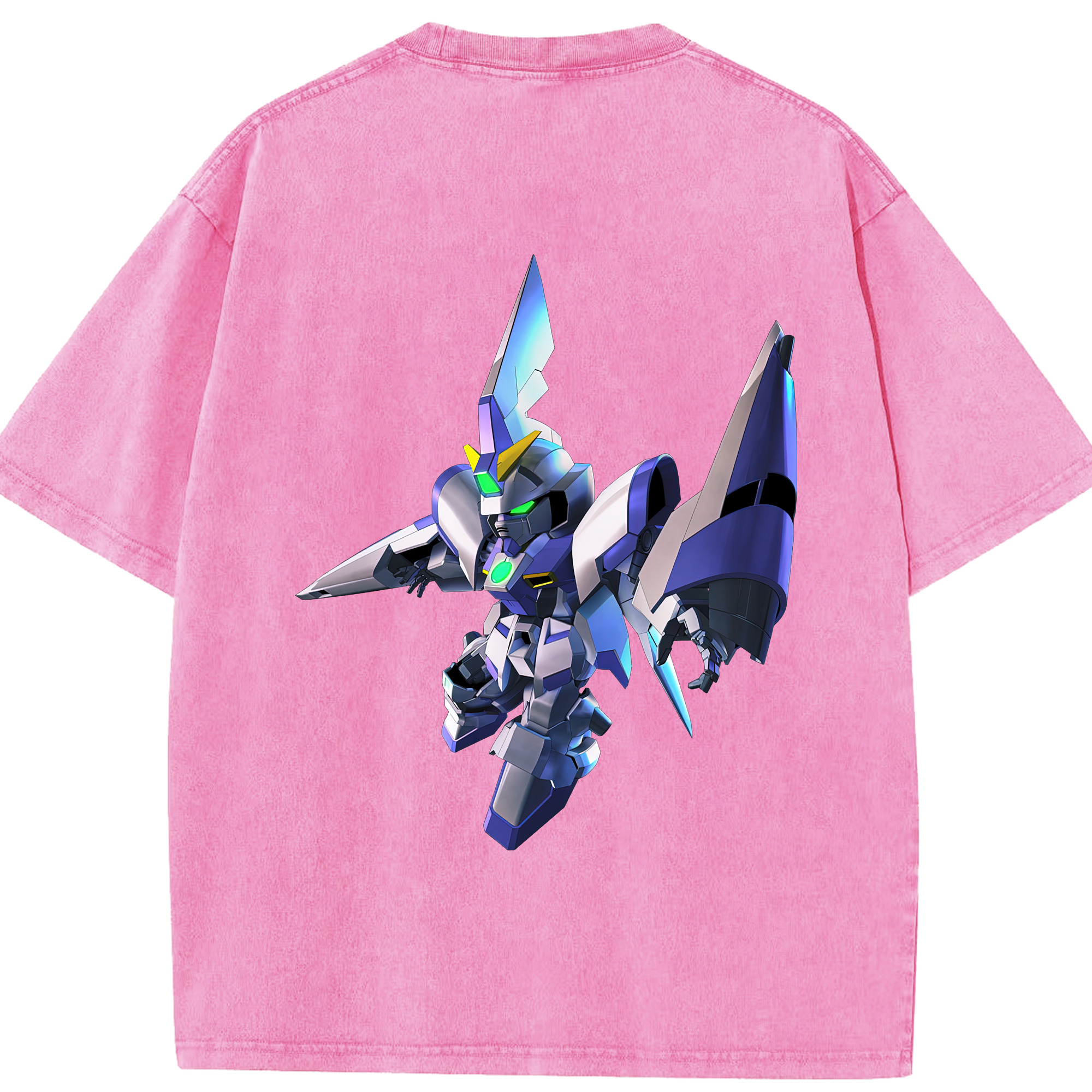 （画像用） 機動戦士ガンダム Mobile Suit Gundam 綿100% ヴィンテージ風 半袖Tシャツ（背面プリント）